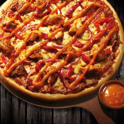 Pizza Zinger spicy chicken